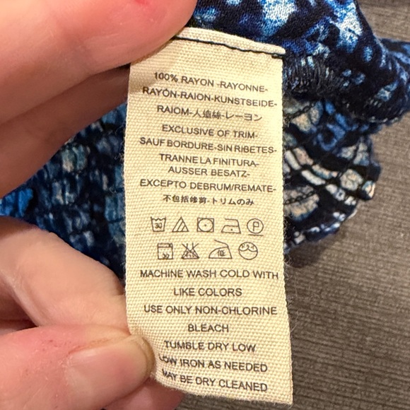 Free People Wild & Free Long Sleeve Blouse - NWOT!!women’s top tops crop cropped - Picture 9 of 9